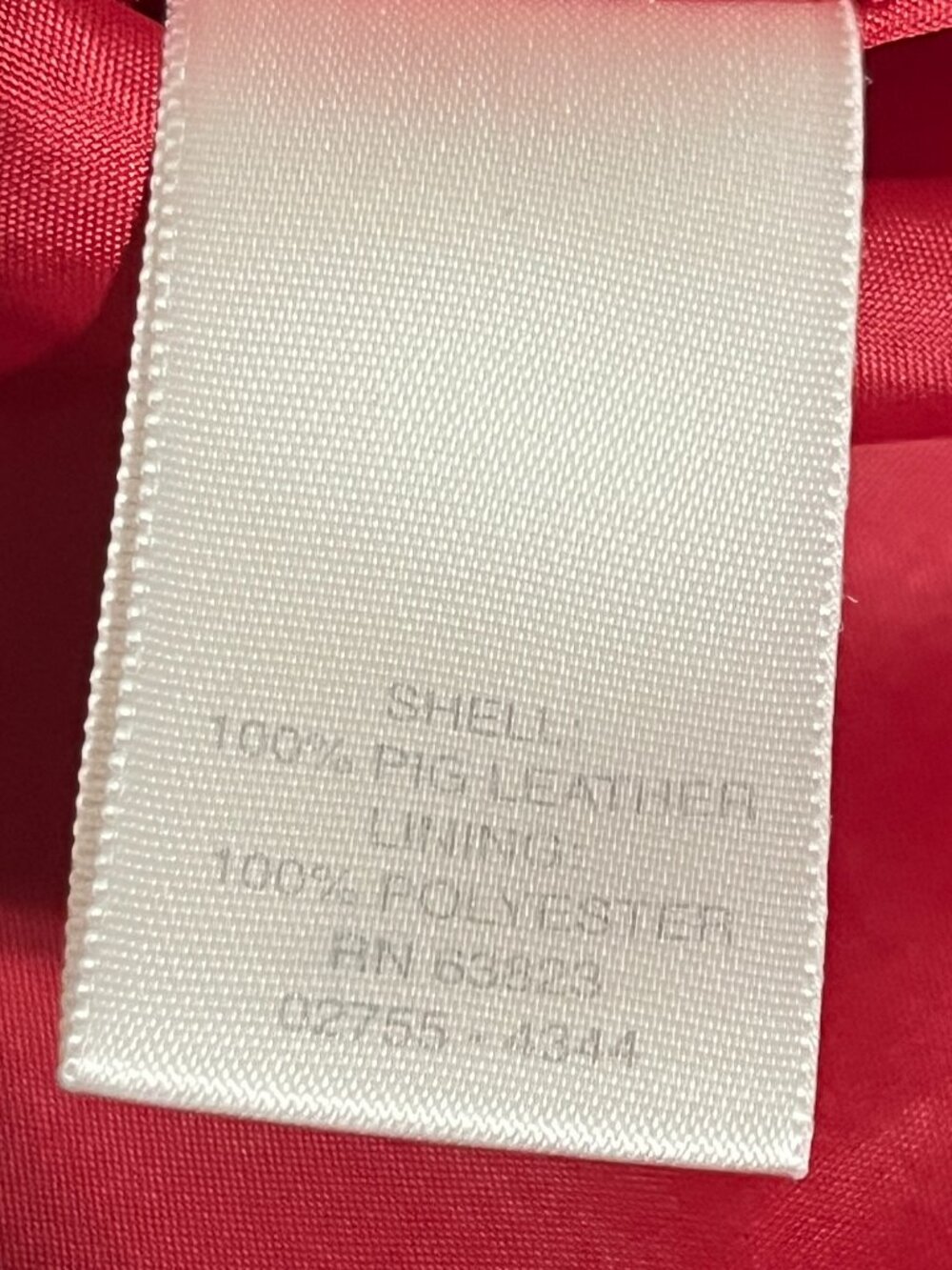 Christopher Banks Womens Suede Washable Pig Leather Jacket L Red Snap Western - Picture 6 of 11